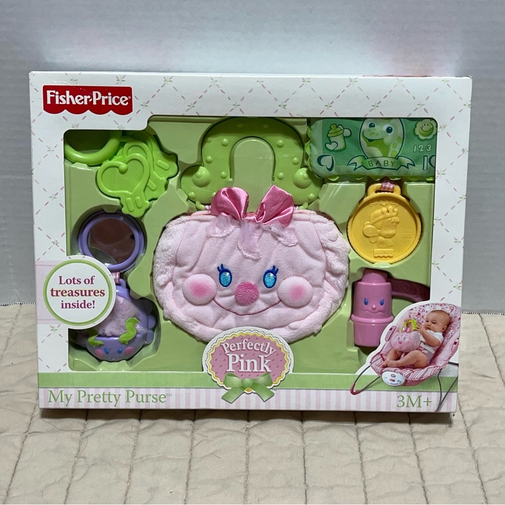 Fisher-Price Learning Toy Set Perfectly Pink Open Box